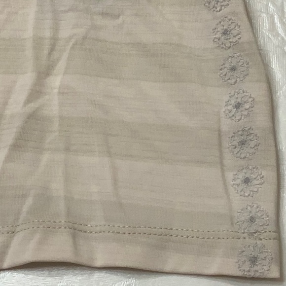 Alp-n-Rock Embroidered tee shadow stripe - Heathered Stone - Picture 3 of 12